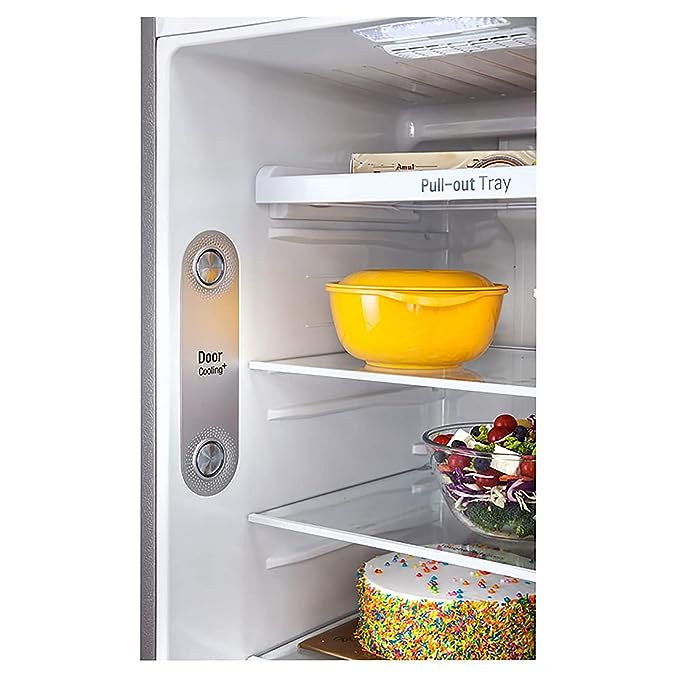 LG 360 L 3 Star Inverter Linear Frost-Free Double Door Refrigerator (GL-T402JDS3, Dazzle Steel, Convertible, 2022 Model)(OPEN BOX) LG 360 L 3 Star Inverter Linear Frost-Free Double Door Refrigerator (GL-T402JDS3, Dazzle Steel, Convertible, 2022 Model)(OPEN BOX)